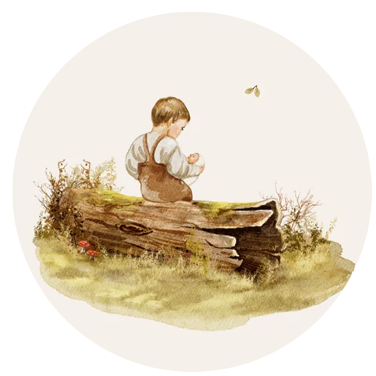 blog getekende herfst geboortekaartjes