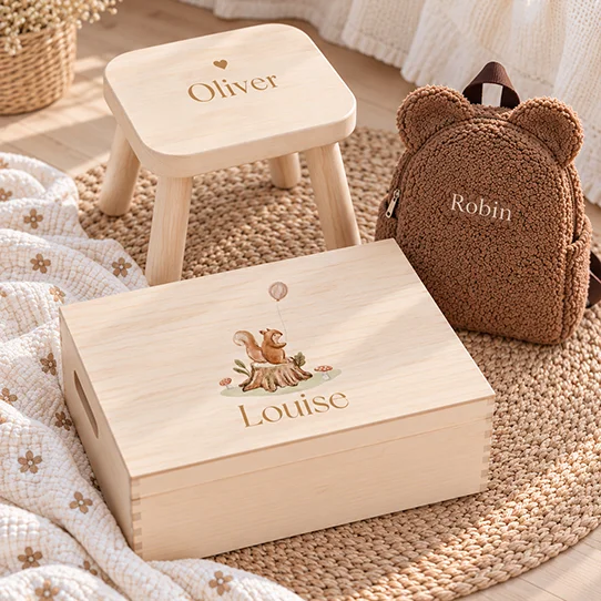 Gepersonaliseerde cadeaus rond de geboorte van Fientje & Co